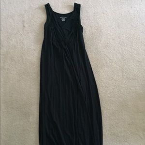 Black Maxi Maternity dress